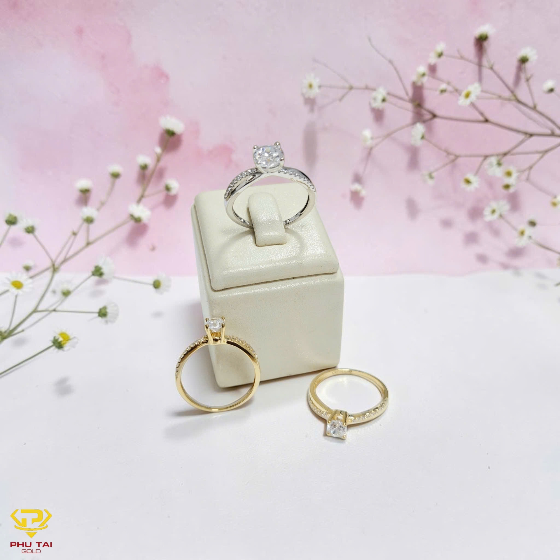 Nhẫn nữ vàng tây (mã NN1077)